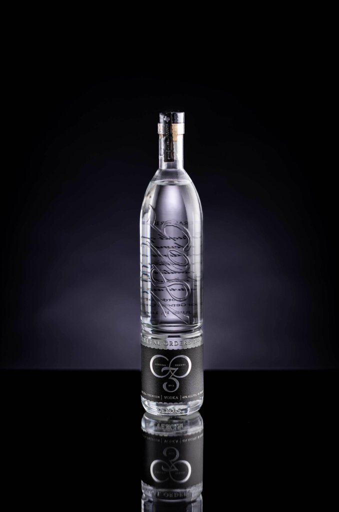 Bottle of 1865 Vodka